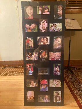 Black Multi-Opening Collage Photo Frame